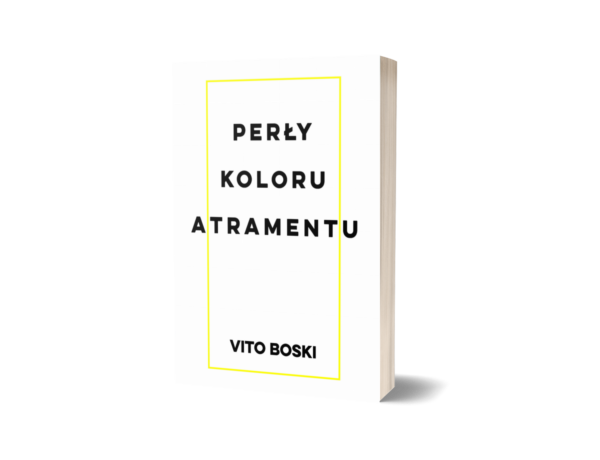 Perły koloru atramentu